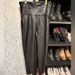 Spanx Faux leather leggings